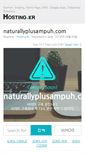 Mobile Screenshot of naturallyplusampuh.com